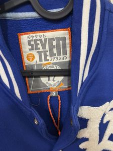 Varsity Jacket Blue &amp; White