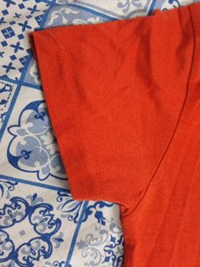 Men's Orange Surf California Graphic Tee