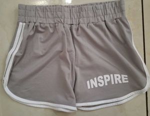 Grey 'Inspire' Shorts