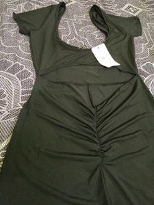 Women's Olive Green Jumpsuit