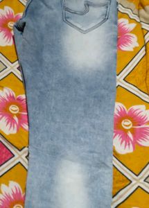 Light Wash Denim Jeans
