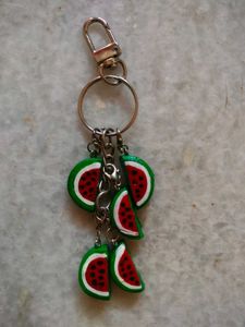 Cute Watermelon Keychain