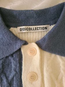 (O!OiCollection) Cable-Knit Collar Cardigan 🧶✨