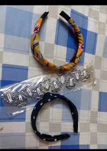 Beauty 2 Pc Hairband &amp; Pack Of Hair Pin