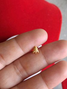 Elegant Gold Nose Pin