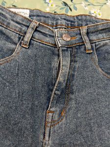 Wide Leg Denim Jeans