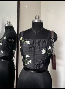 Brand New Corset Top Hand Painted
