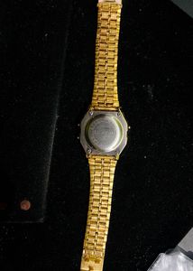 Vintage Gold Digital Watch
