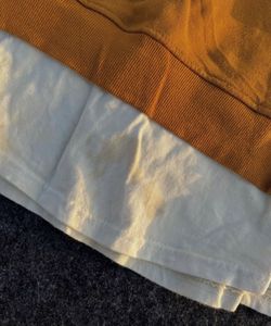 Mustard Yellow Layered Sweater