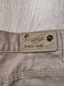 Ma626 White Gold Beggy Pant Waist 30