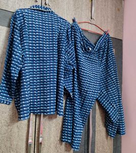 DIVENA Brand Cotton Nightsuit Set