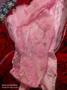 Beautiful Long Frock With Shrug For Women