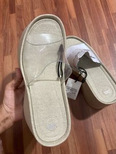 ZARA Vinyl Wedge Sandals