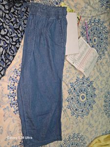 Comfortable Blue Palazzo Pants