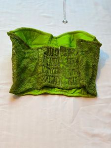 Sequin Embellished Corset Top