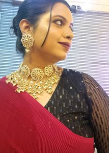 145. Zaveri Pearls Kundan Set