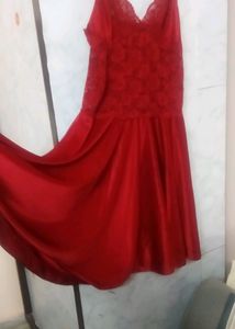 Red Lace Dress