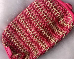 Benefit Pink Woven pouch ♥️💕