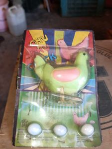 Vintage Toy Lot - Bird &amp; Vehicles