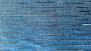 Elegant Manyavar brand navy blue Striped Kurta