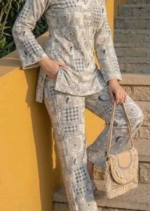 New Elegant Printed Kurta Set