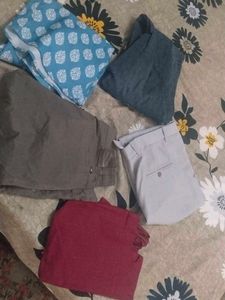 3 pants 2 shirt