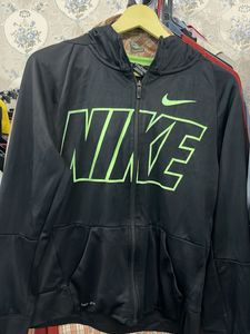 Nike Black Zip-Up Hoodie