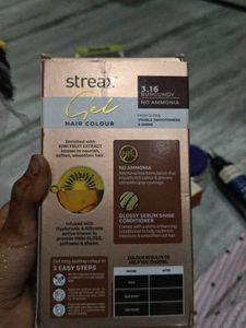 STREAX hair colour (BURGUNDY 3.16)