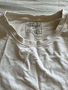 Classic White Crew Neck T-Shirt