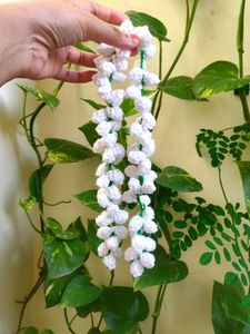 Handmade White Flower gajra