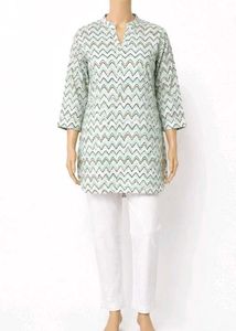 Stylish Printed Kurta with Pants