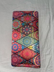 Multicolor Printed Clutch Wallet – Boho Style