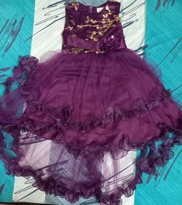 Purple Party Dress