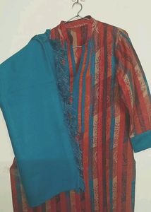Woolen Kurta Pant Set