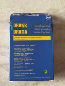 Drunk Drama Card Game