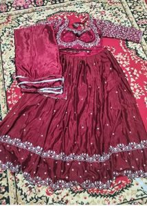 CHINNON SILK Lengha choli