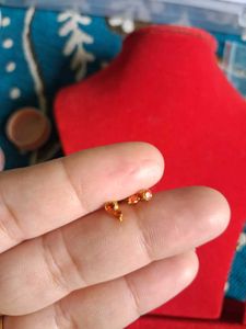 Gold Stud Earrings
