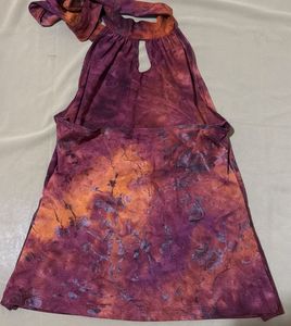 Boho Halter Neck Tie-Dye Top