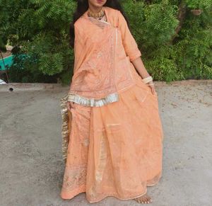Navratri maha sale live Elegant Rajputi poshak