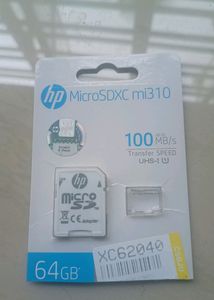HP 64gb Micro SD Card