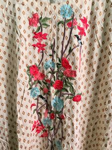 Embroidered Long Kurta