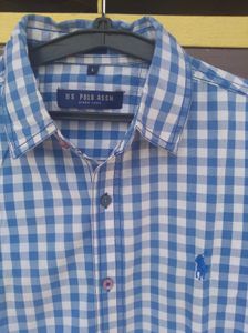 US POLO ASSN Blue Shirt