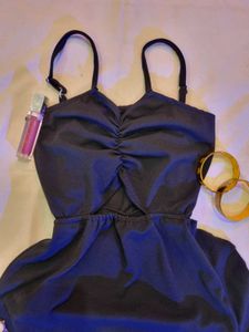 Stylish Black Mini Dress