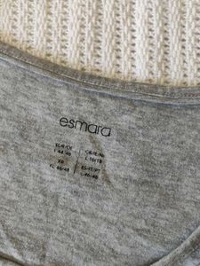 Gray Maternity Nursing Top