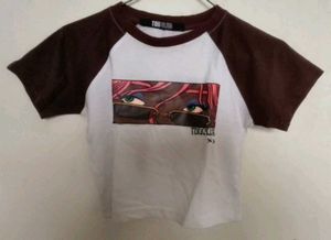Cute Anime Eye Graphic T-Shirt