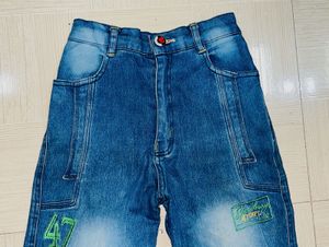 Kids Stylish Blue Denim Jeans