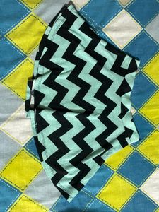 Chevron Print short skirt