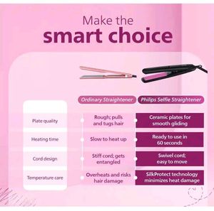 Philips Selfie Straightener for Perfect Hair