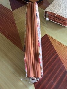 Bohemian Patchwork Zip Around Wallet