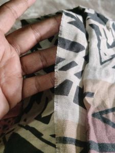 pure cotton Stylish Patterned Scarf 4 mtrs